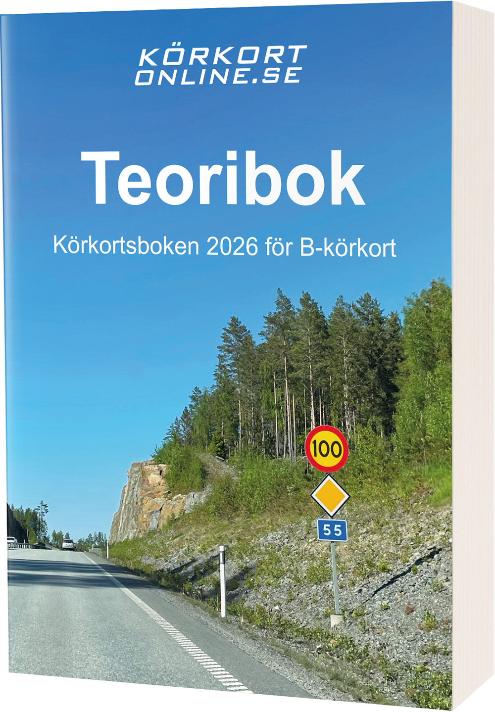 Teoribok – körkortsboken 2026 med körkortsteori