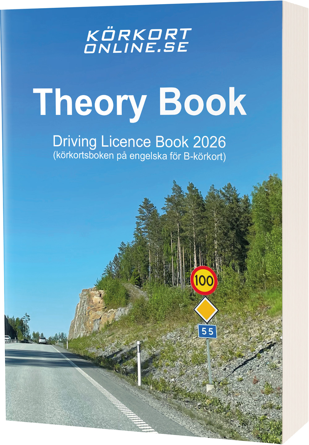 Theory Book – Driving Licence Book 2026 (körkortsboken på engelska)