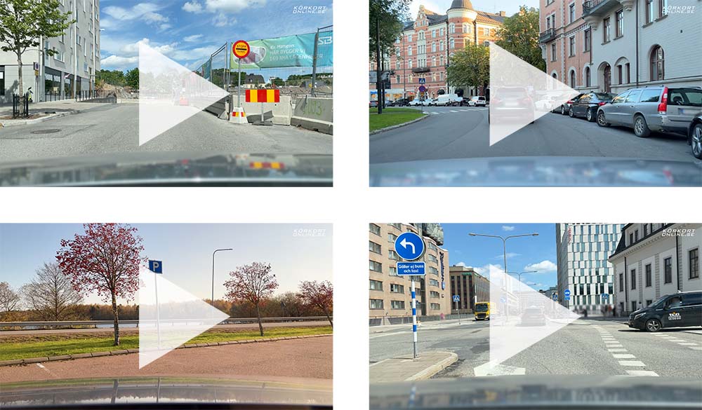 Videofrågor – teoriprov med körkortsfrågor på Körkortonline.se