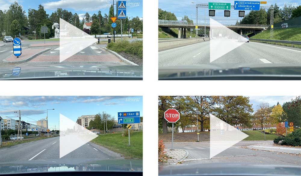 Videofrågor – teoriprov med körkortsfrågor på Körkortonline.se